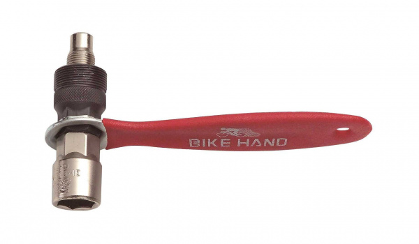 Выжимка шатунов BikeHand YC-216А с ручкой